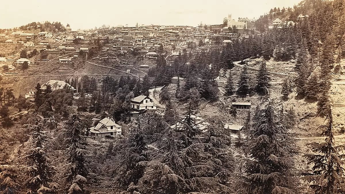 Perched on the Precipice of Overdevelopment: Shimla from ‘Oakover’, a historic building in the hill station