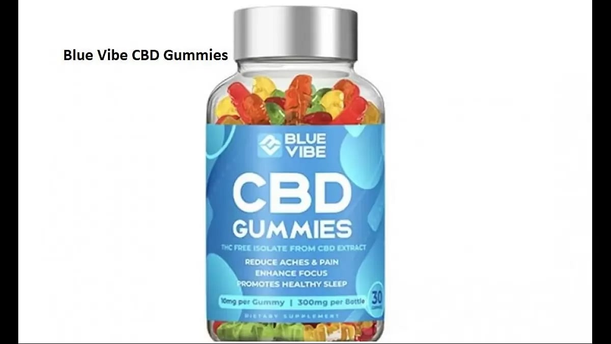 Blue Vibe CBD Gummies 