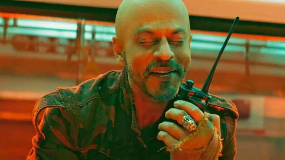 Shah Rukh Khan In A Still ‘Jawan’