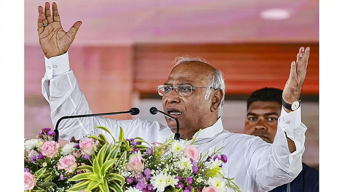 Congress president Mallikarjun Kharge