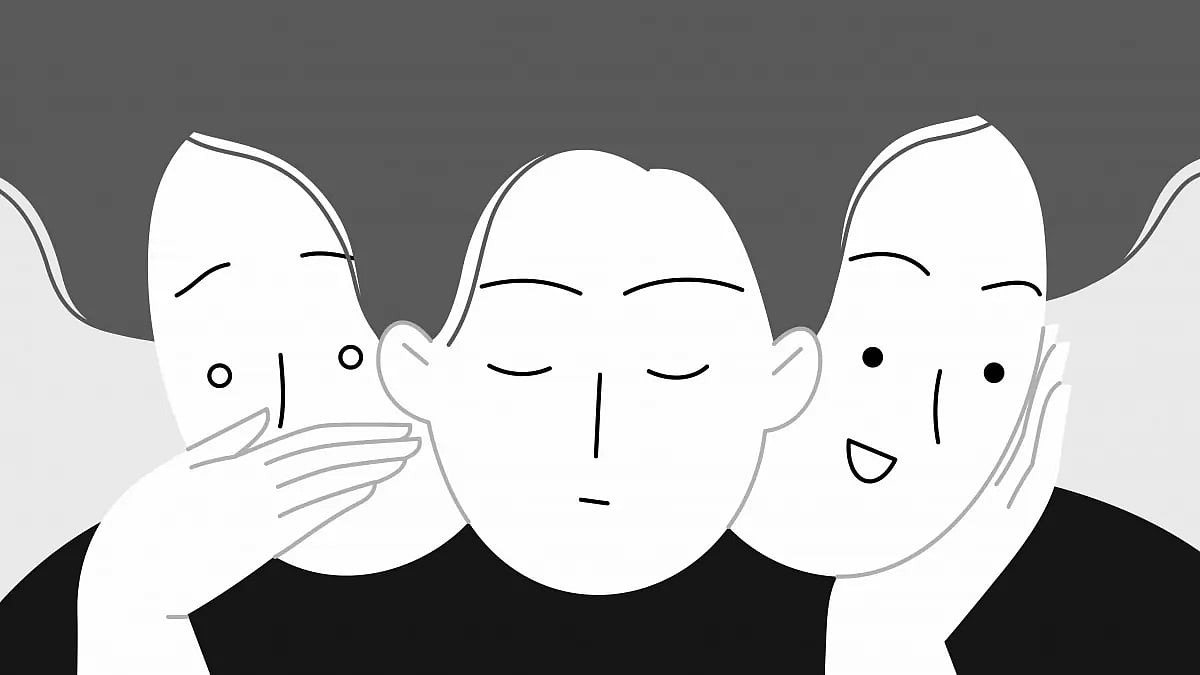 Illustration on bipolar disorder 