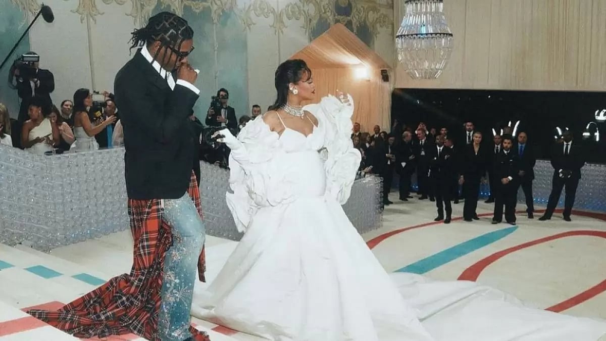 Rihanna and A$AP Rocky