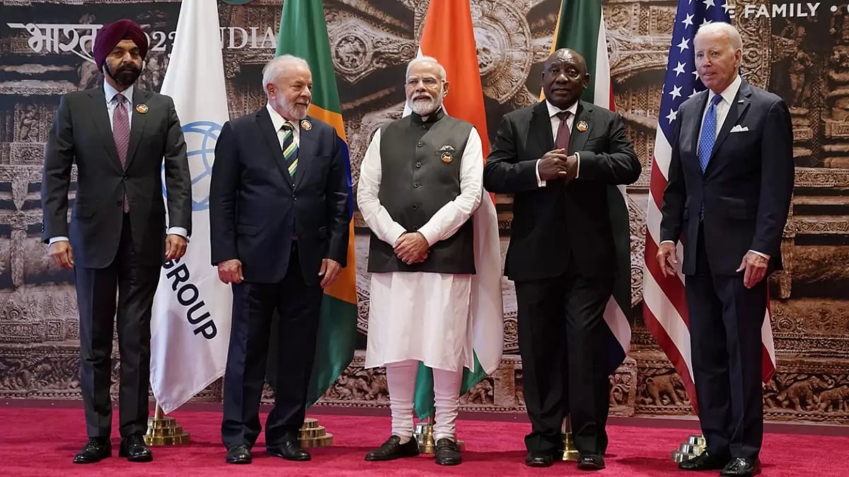 Group photo during G20 Summit