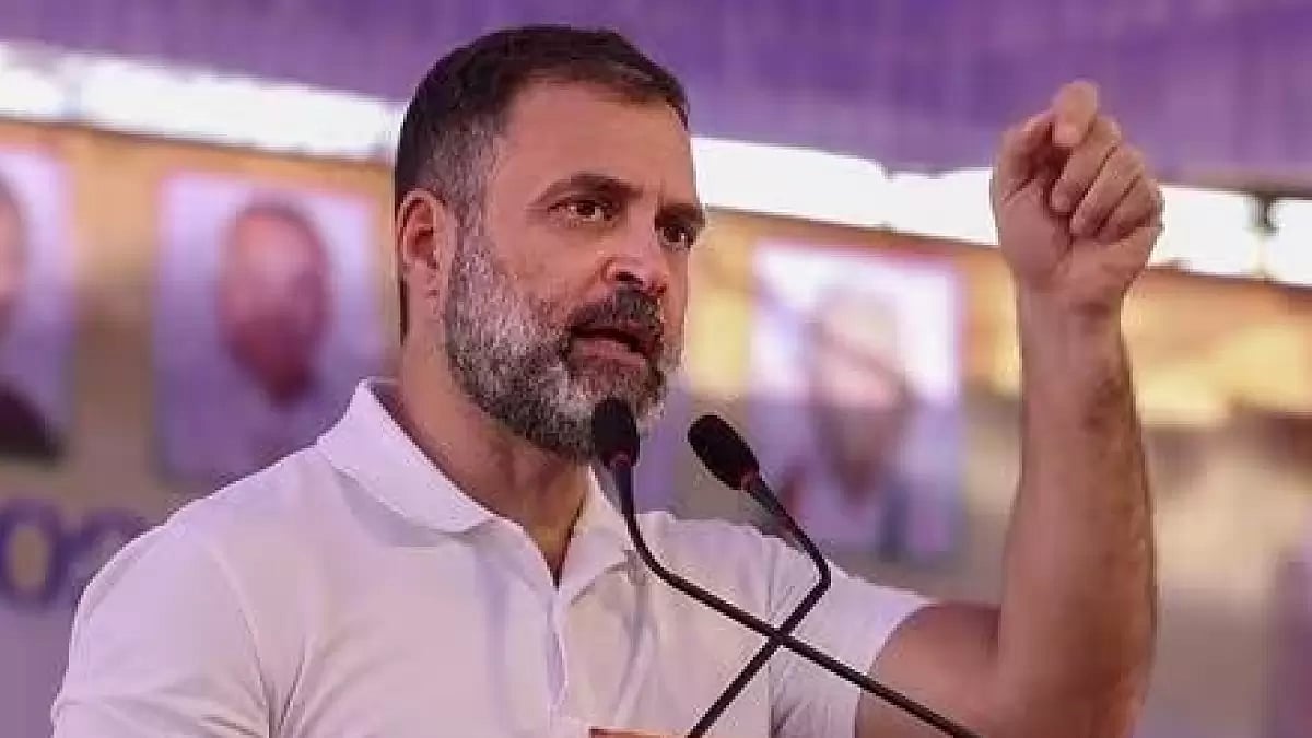 Congress leader Rahul Gandhi