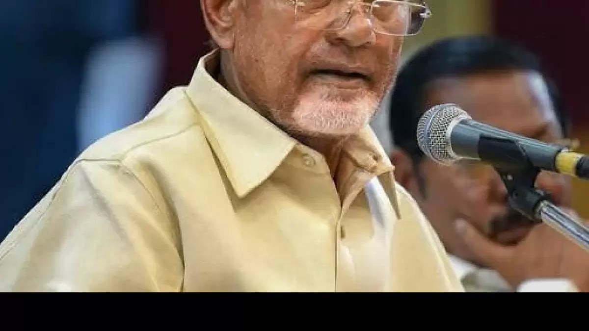 Former Andhra Pradesh CM Chandrababu Naidu