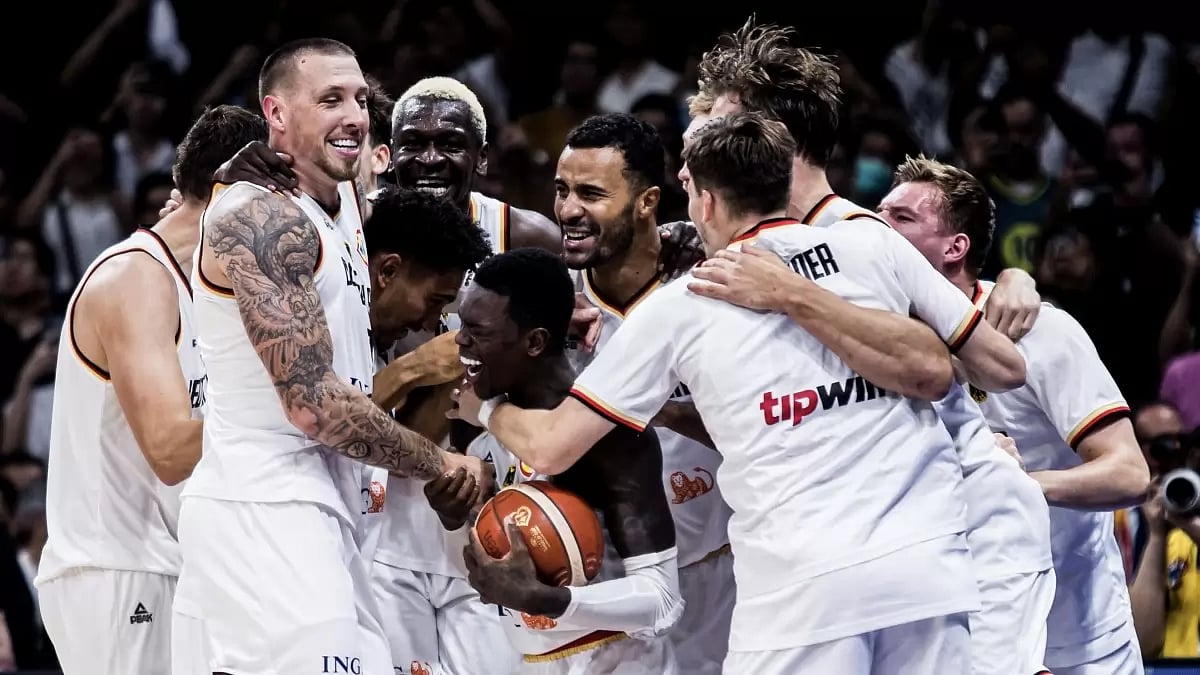 Germany defeated Serbia 83-77 to win the FIBA Basketball World Cup 2023