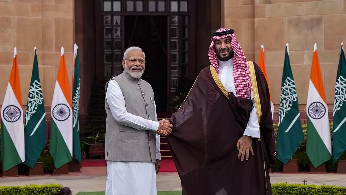 PM Modi-Saudi Arabias Crown Prince Meet
