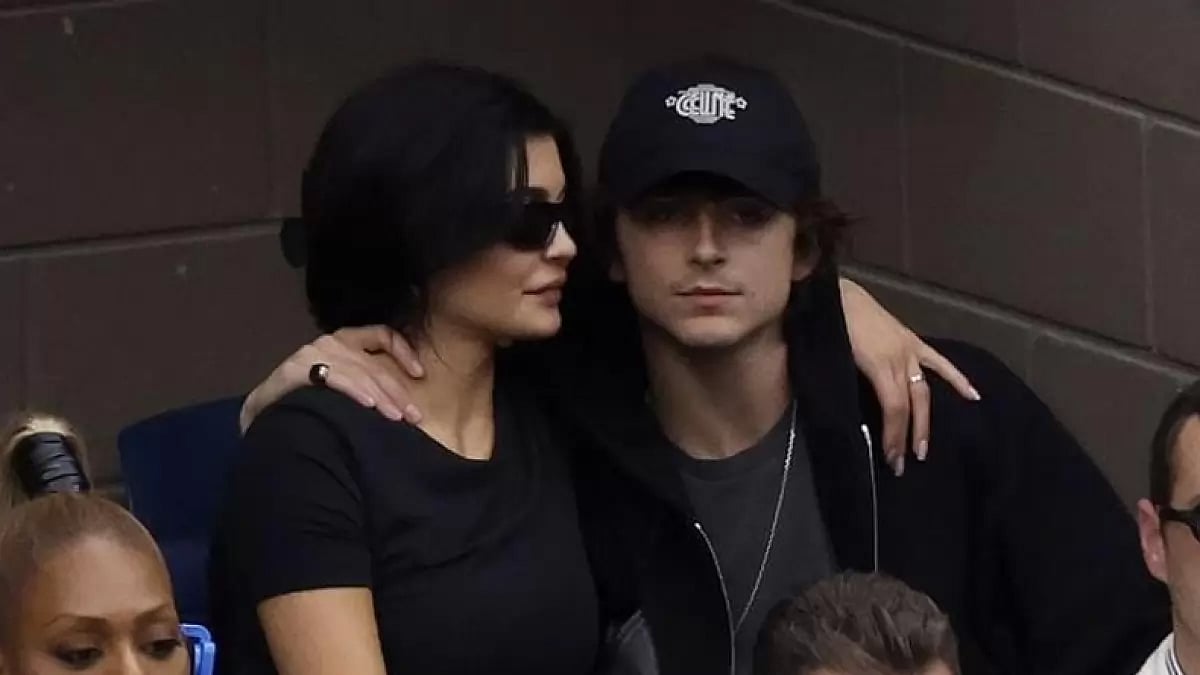  Kylie Jenner and Timothée Chalamet at the US Open