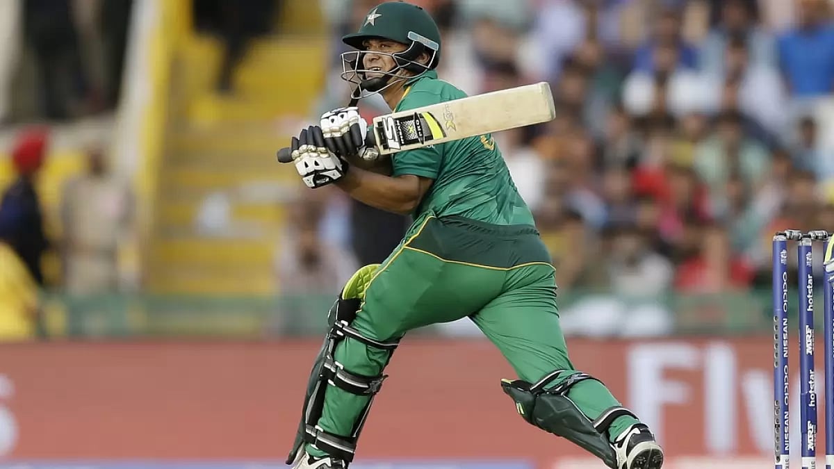 File image of Pakistan cricketer Khalid Latif batting during the 2016 T20 World Cup in Mohali