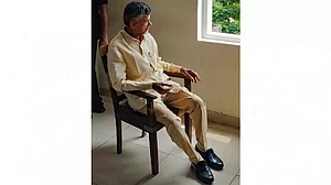 Protest over Chandrababu Naidu arrest