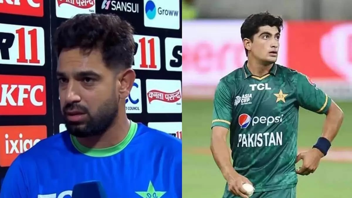 Haris Rauf (left) and Naseem Shah have incurred injuries and may well be out of Asia Cup.