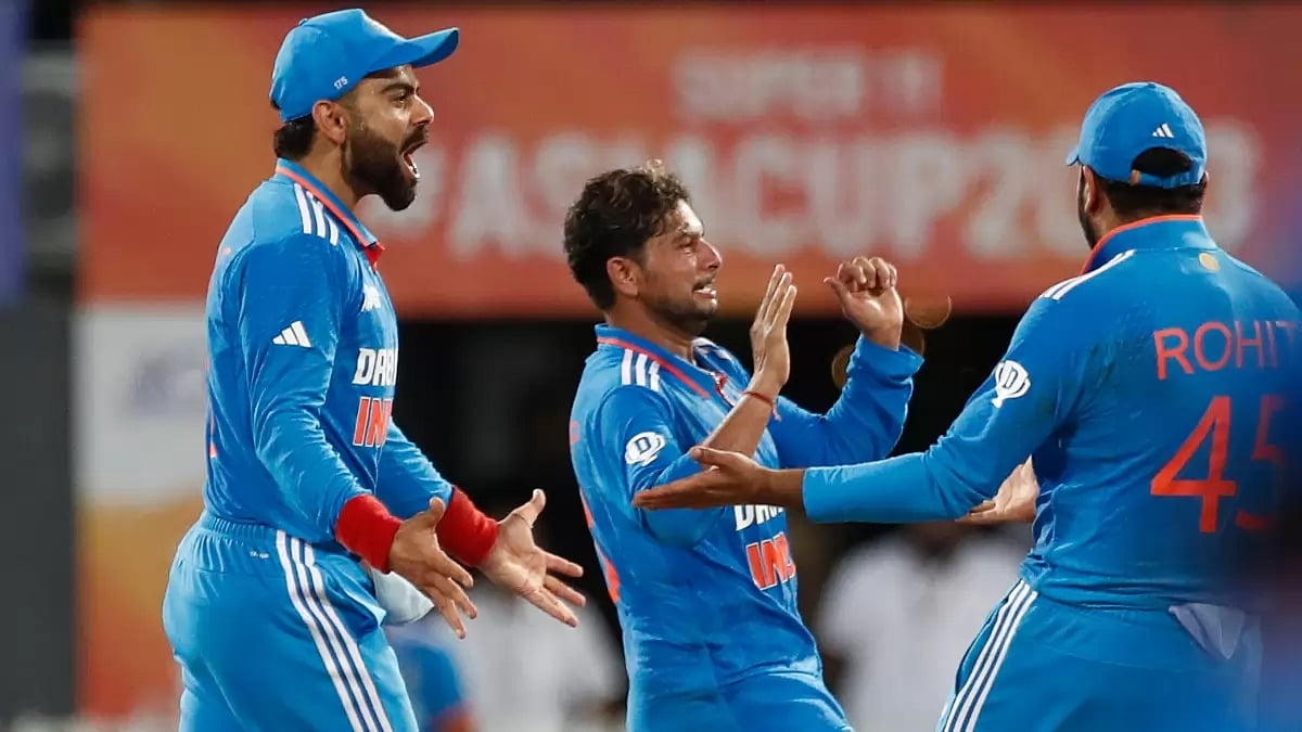 Kuldeep Yadav was instrumental again with 4 wickets against Sri Lanka