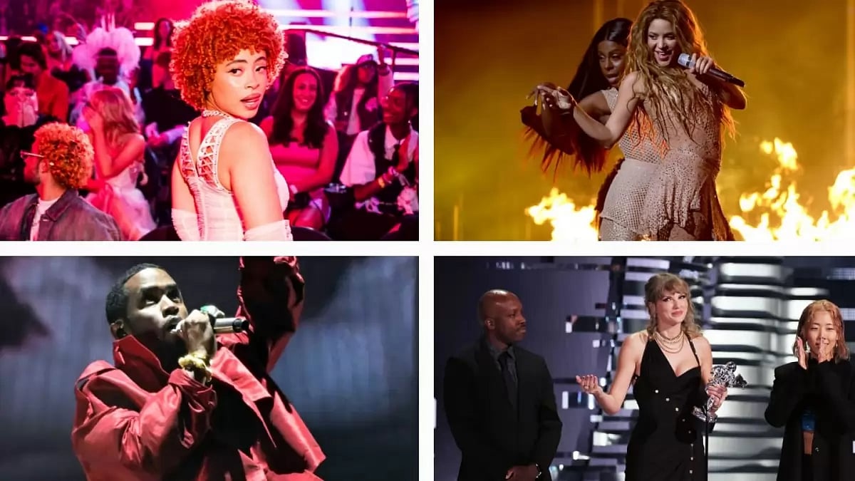 Artists at the MTV VMA