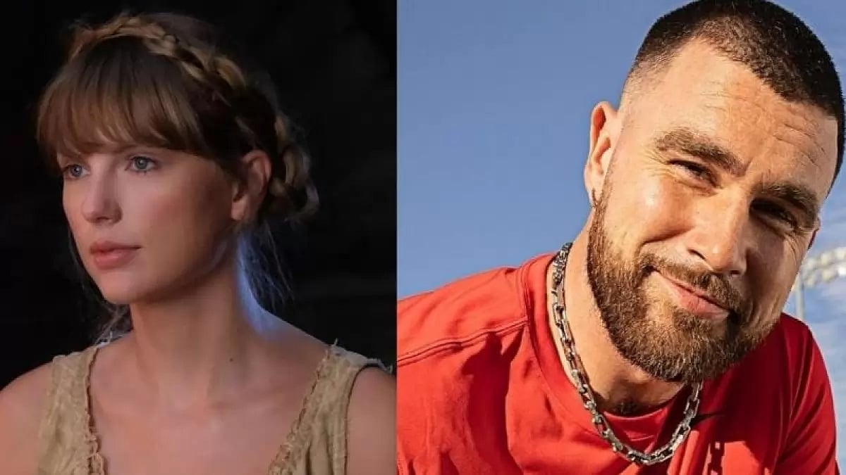 Taylor Swift and Travis Kelce
