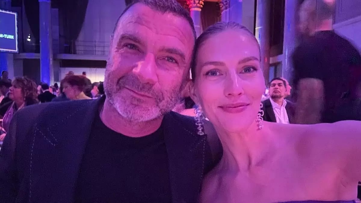 Liev Schreiber and Taylor Neisen