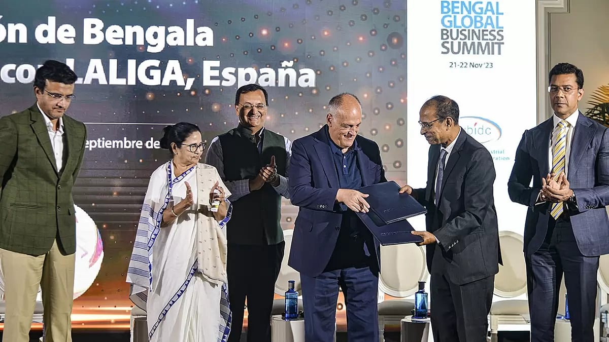 Mamata Banerjee in Spain