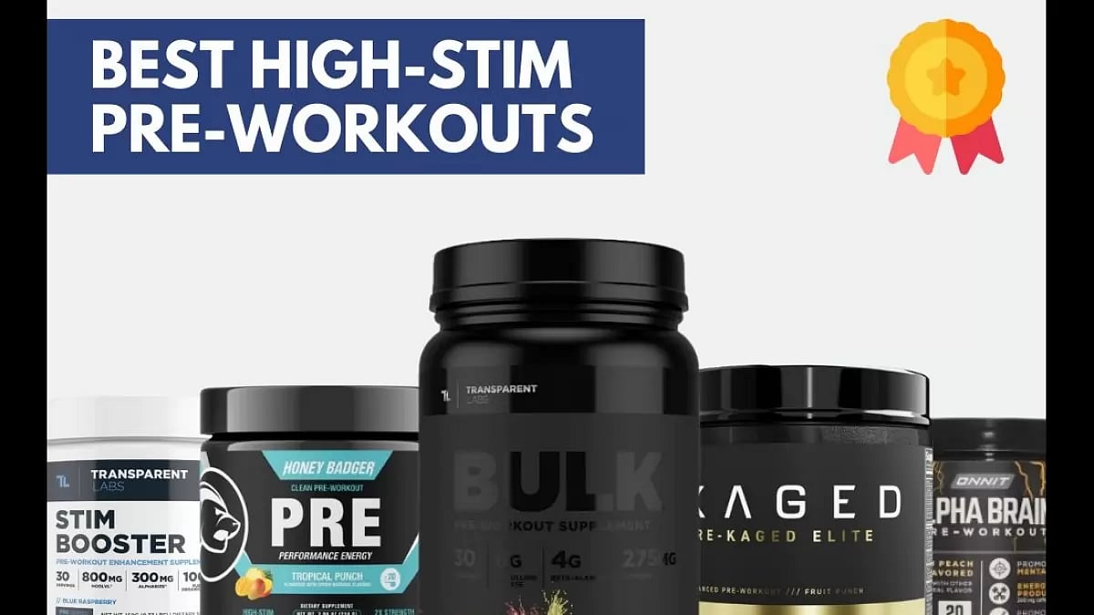 Best High Stim Pre-Workouts 