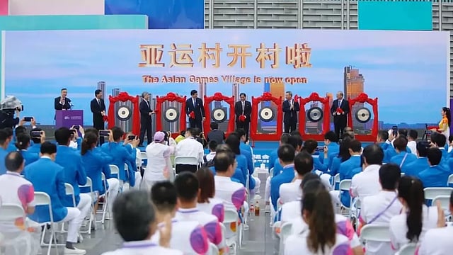 Inauguration Of Hangzhou Asian Games Village Marks A Momentous Occasion