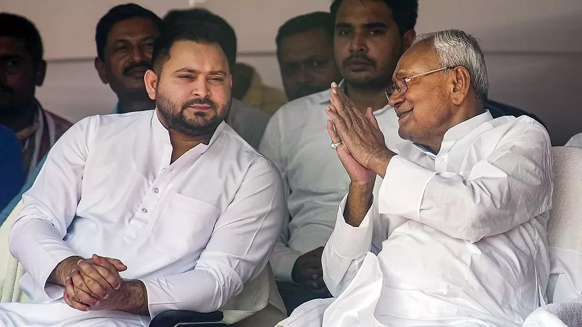 Nitish Kumar & Tejashwi Yadav