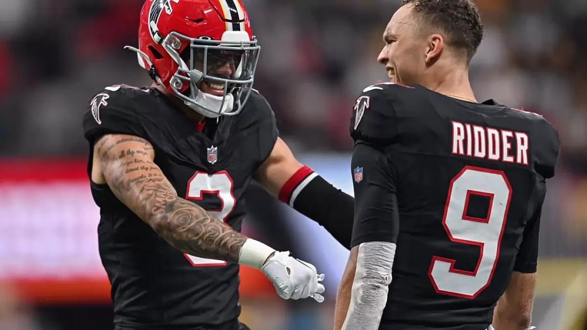 A still from the game night of Atlanta Falcons vs. Green Bay Packers. 