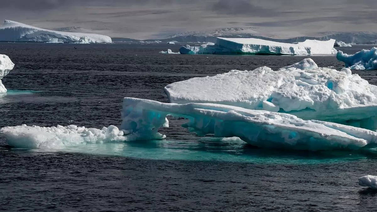 Antarctic ice