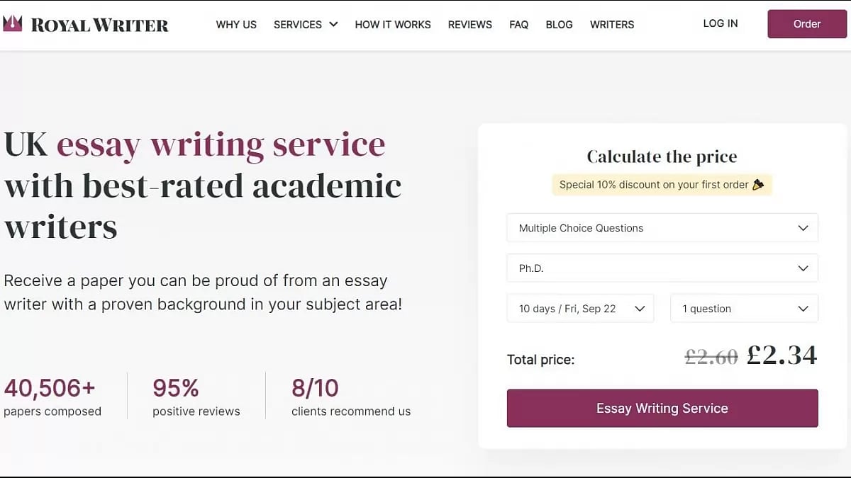 Essay Writing Services