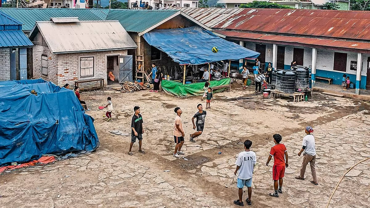 Rendered Homeless: Glimpses of relief camps in Manipur and Assam sheltering children