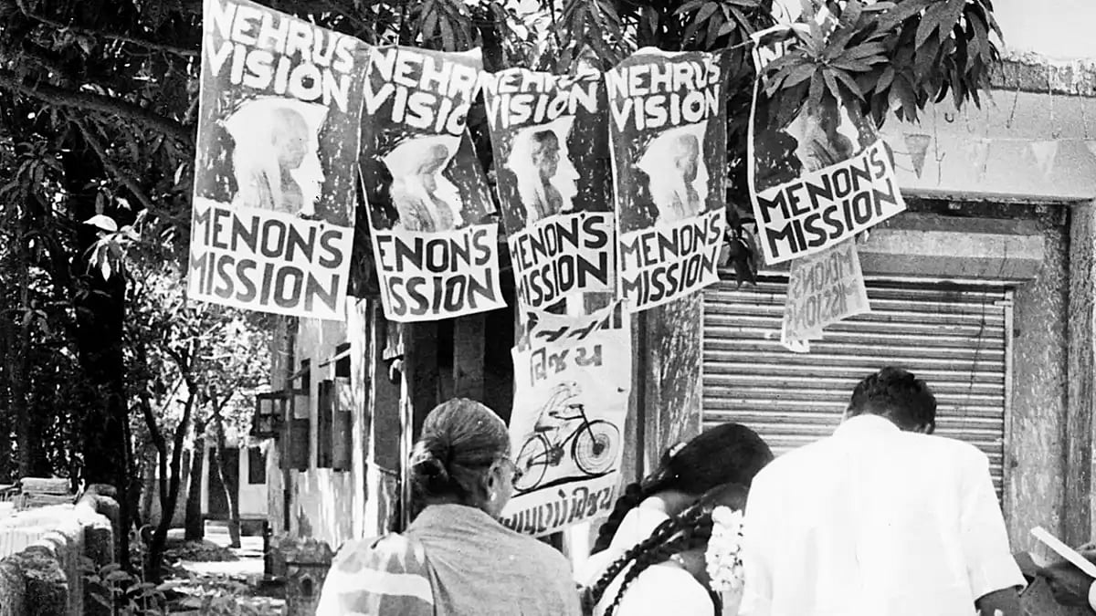 Vox Populi: People in erstwhile Bombay voting in the General Elections on February 21, 1967