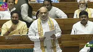 Amit Shah in Lok Sabha