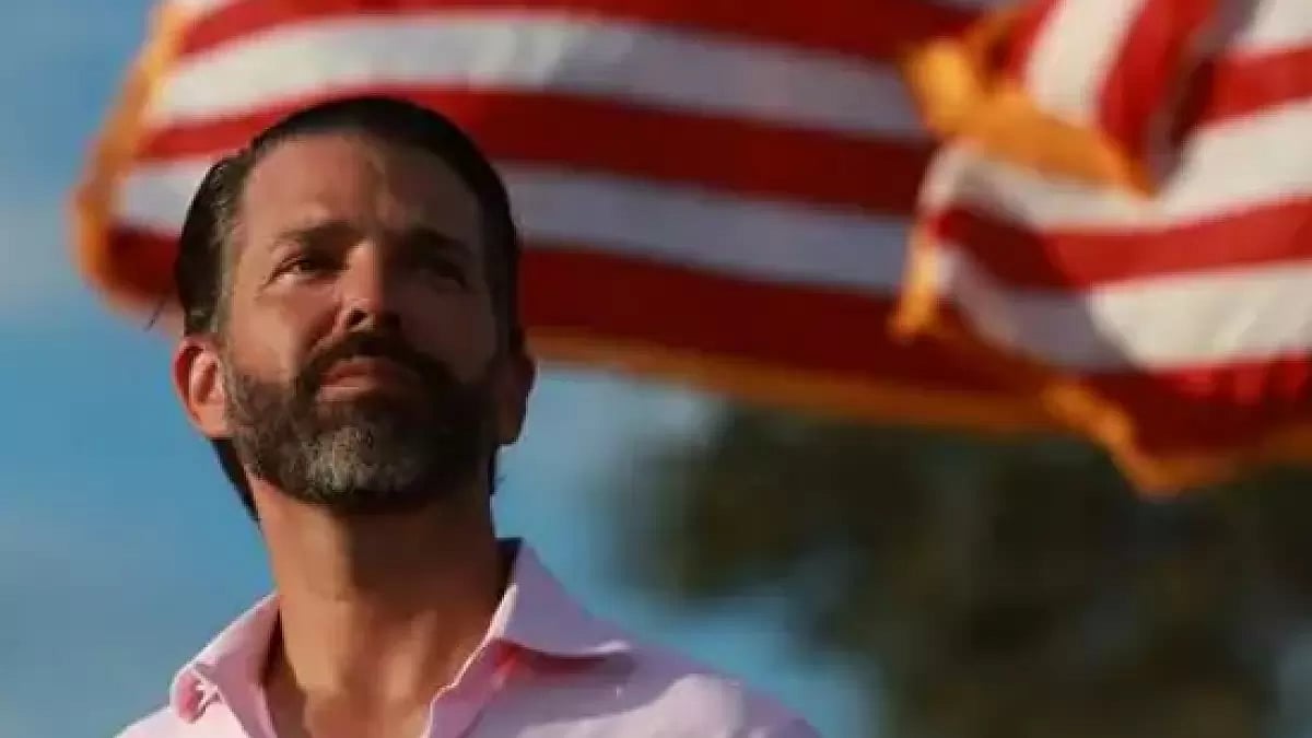 As Donald Trump Jr.’s ‘X’ account gets hacked, posts of ex-US Vice President Trump goes viral.