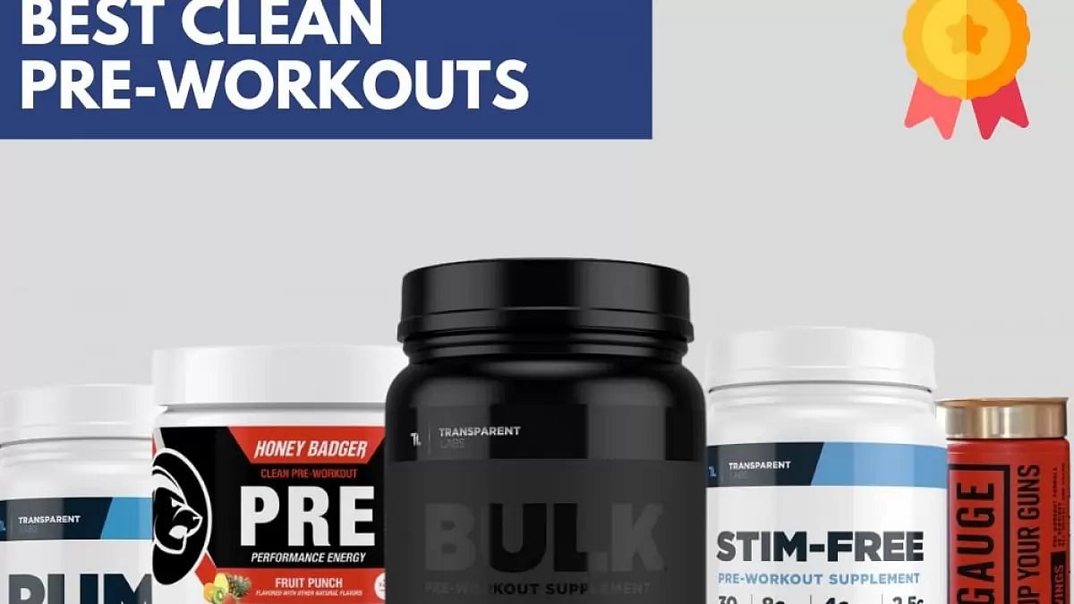 5 Best Clean Pre-Workouts