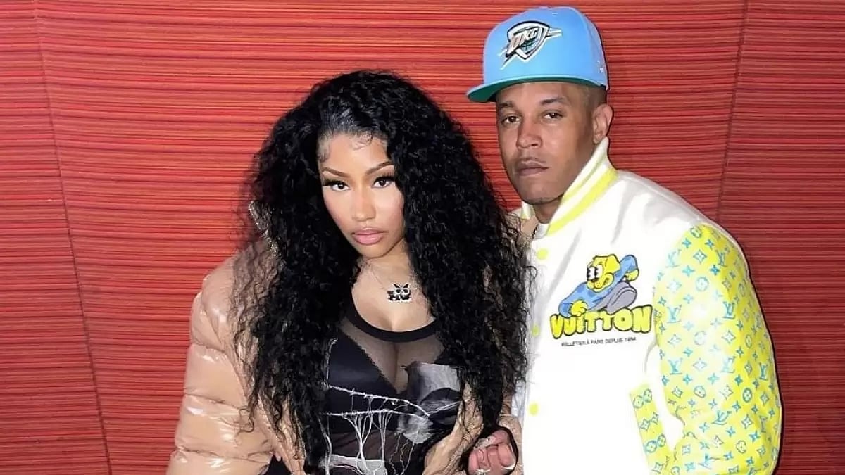 Nicki Minaj with Husband Kenneth Petty
