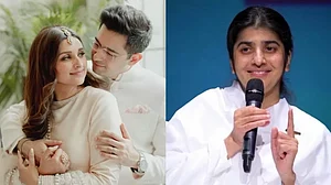 Brahma Kumari's Shivani at Parineeti Chopra's wedding