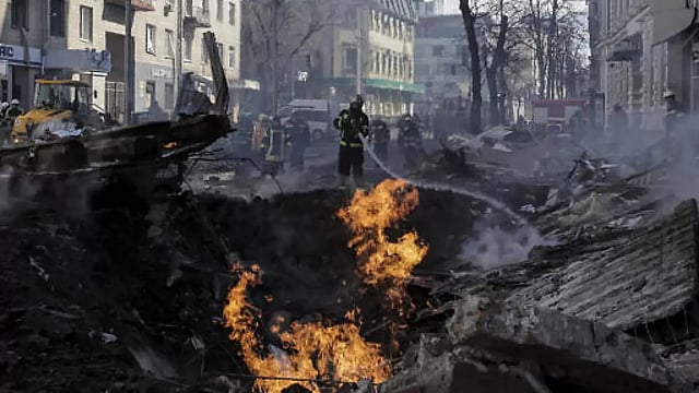 Ukraine Targets Key Crimean City A Day After Striking Russian Navy Headquarters