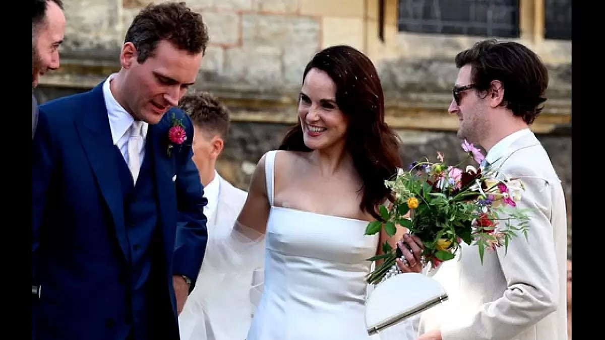 Michelle Dockery and Jasser Waller-Bridge