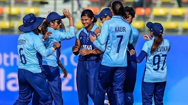 IND-W Vs SL-W, 2023 Asian Games Cricket Final: India Women Beat Sri Lanka Women To Win Historic Gold Medal - As It Happened
