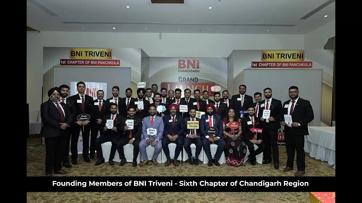 BNI Chandigarh Launches its Sixth Chapter 