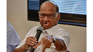 Sharad Pawar addresses press
