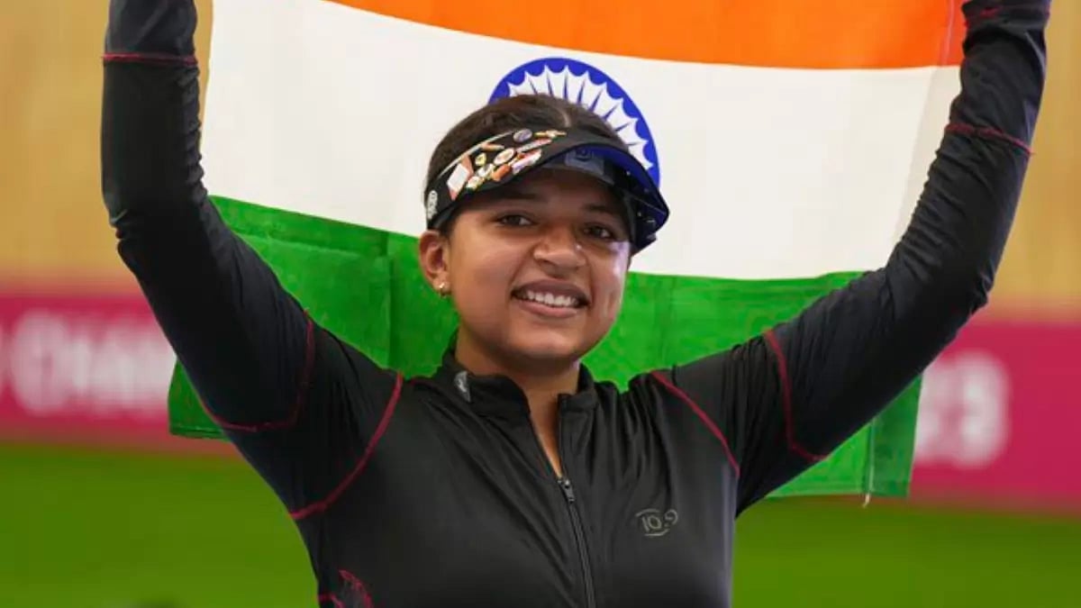 Sift Kaur Samra bagged gold medal for India in Women's 50m 3P in shooting