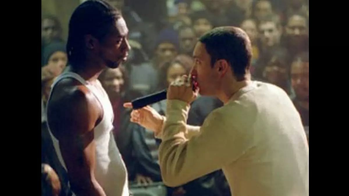 A still from the film '8 mile'