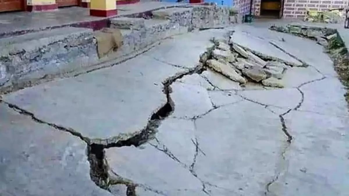  Land subsidence in Joshimath