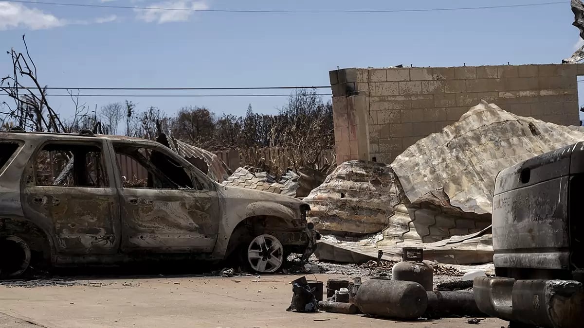 Hawaii Wildfire-Going Home