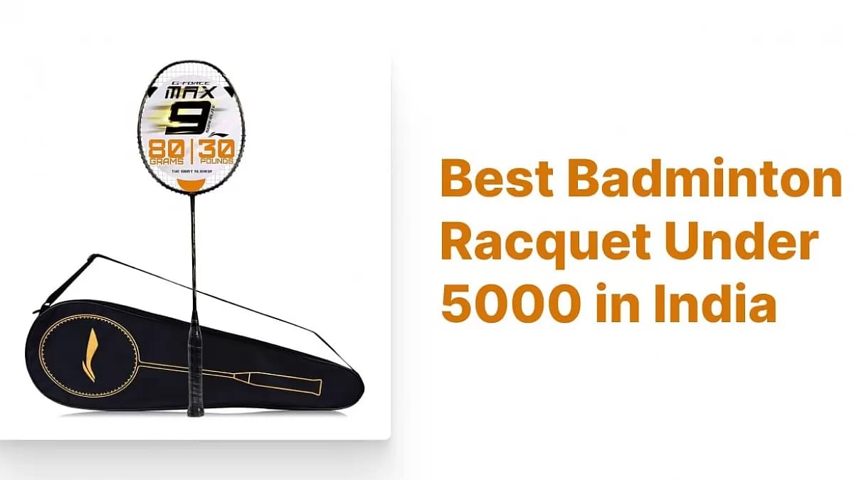 10 Best Badminton Racquet Under 5000 in India (2023)