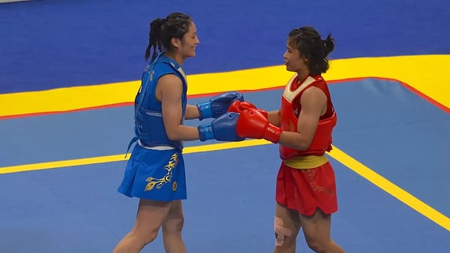 Asian Games 2023: Naorem Roshibina Devi Bags Silver In Women's 60kg Wushu Sanda Event
