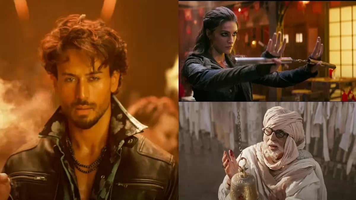 Screenshots from 'Ganapath' teaser