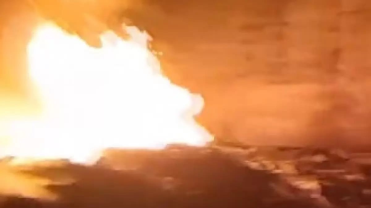 Fire broke out at warehouse in Ghaziabad