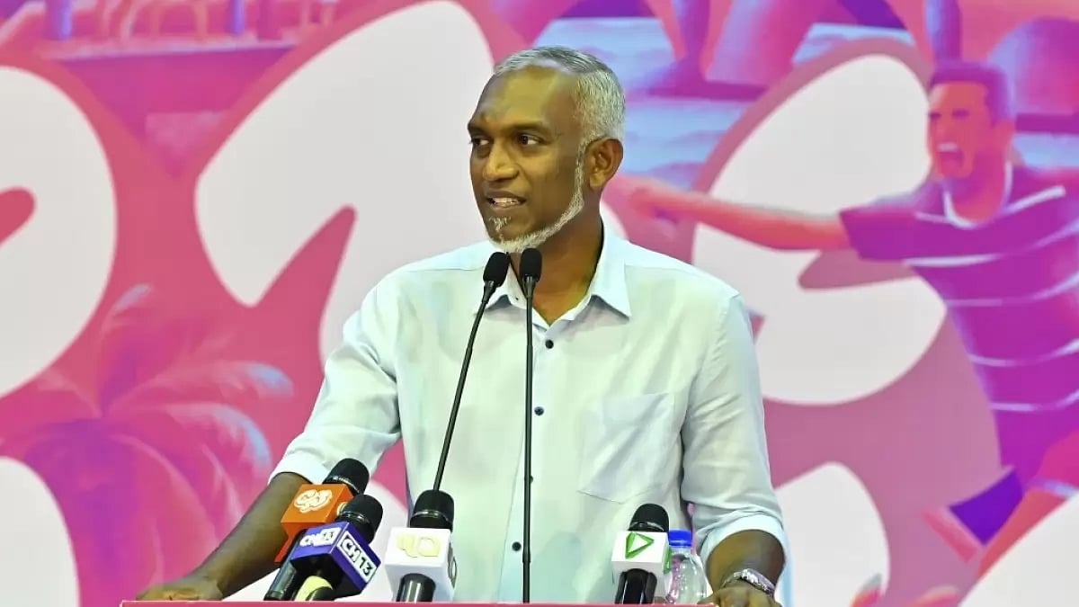 The new Maldivian President Mohamed Muizzu.