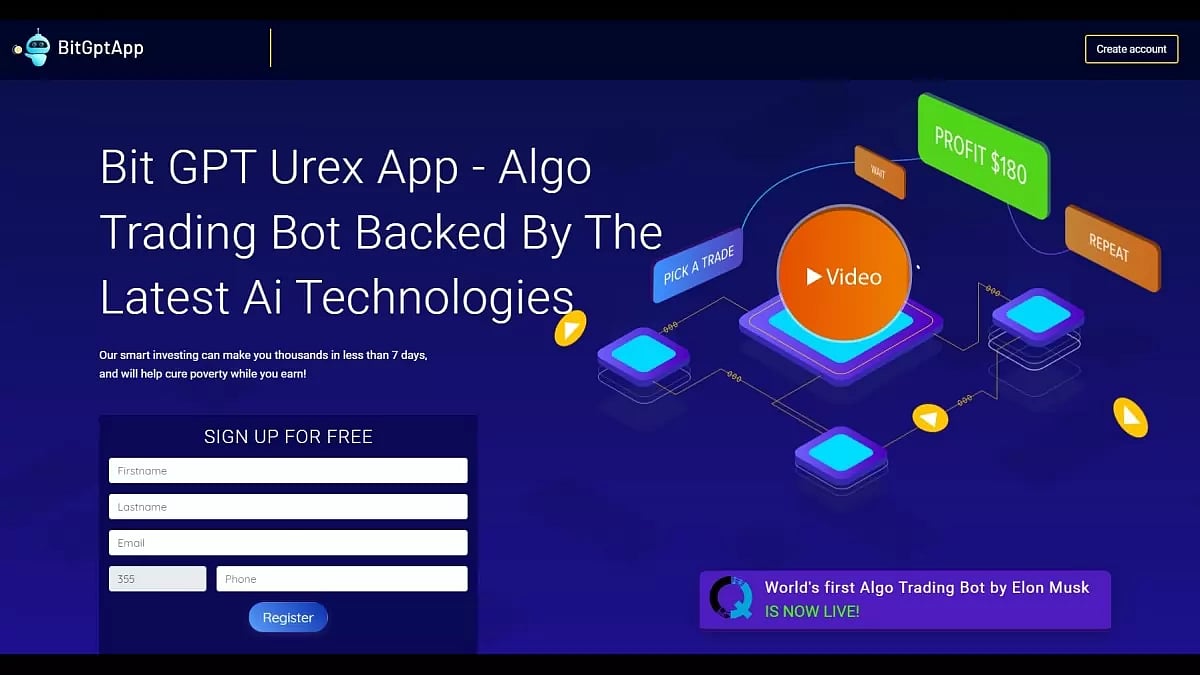 BitGPT Registration Page