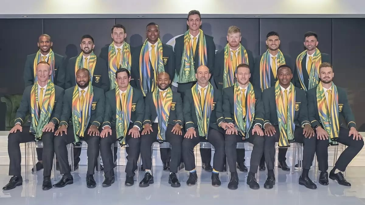 South African Cricket team for ODI World Cup in India.