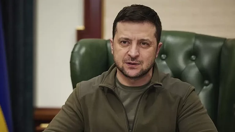 Ukrainian President Volodymyr Zelenskyy - null